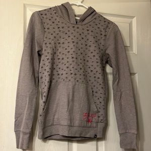 Hurley gray hoodie size xs